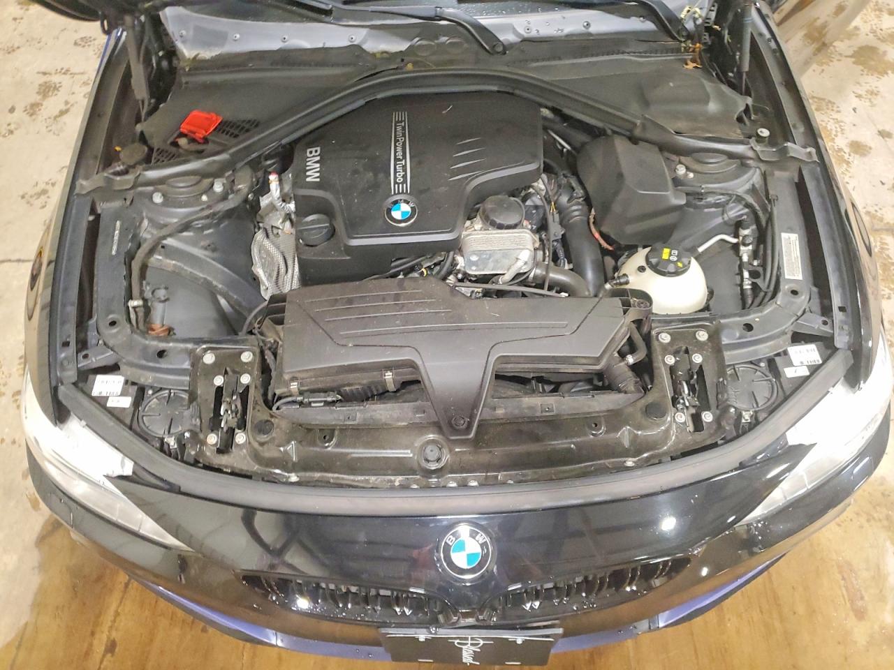 2014 Bmw 428 Xi Черный vin: WBA3N9C58EK245955