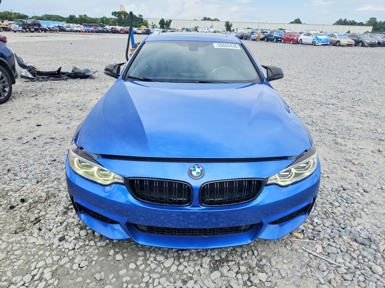 2014 Bmw 428 Xi Blue vin: WBA3N9C59EF720683
