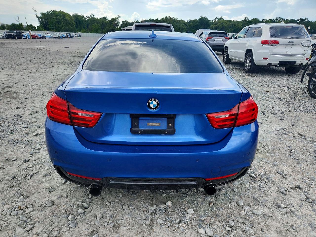 2014 Bmw 428 Xi Blue vin: WBA3N9C59EF720683