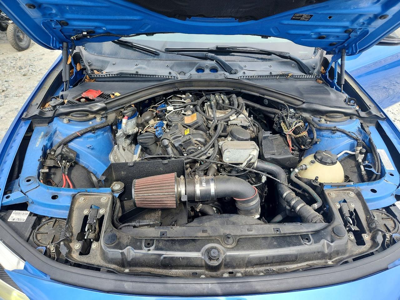 2014 Bmw 428 Xi Blue vin: WBA3N9C59EF720683