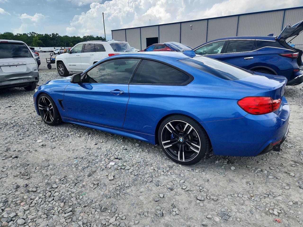 2014 Bmw 428 Xi Blue vin: WBA3N9C59EF720683