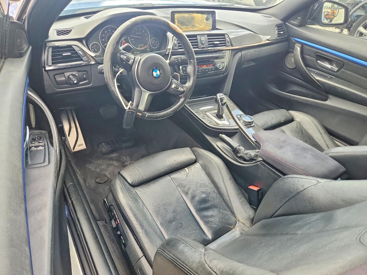 2014 Bmw 428 Xi Blue vin: WBA3N9C59EF720683