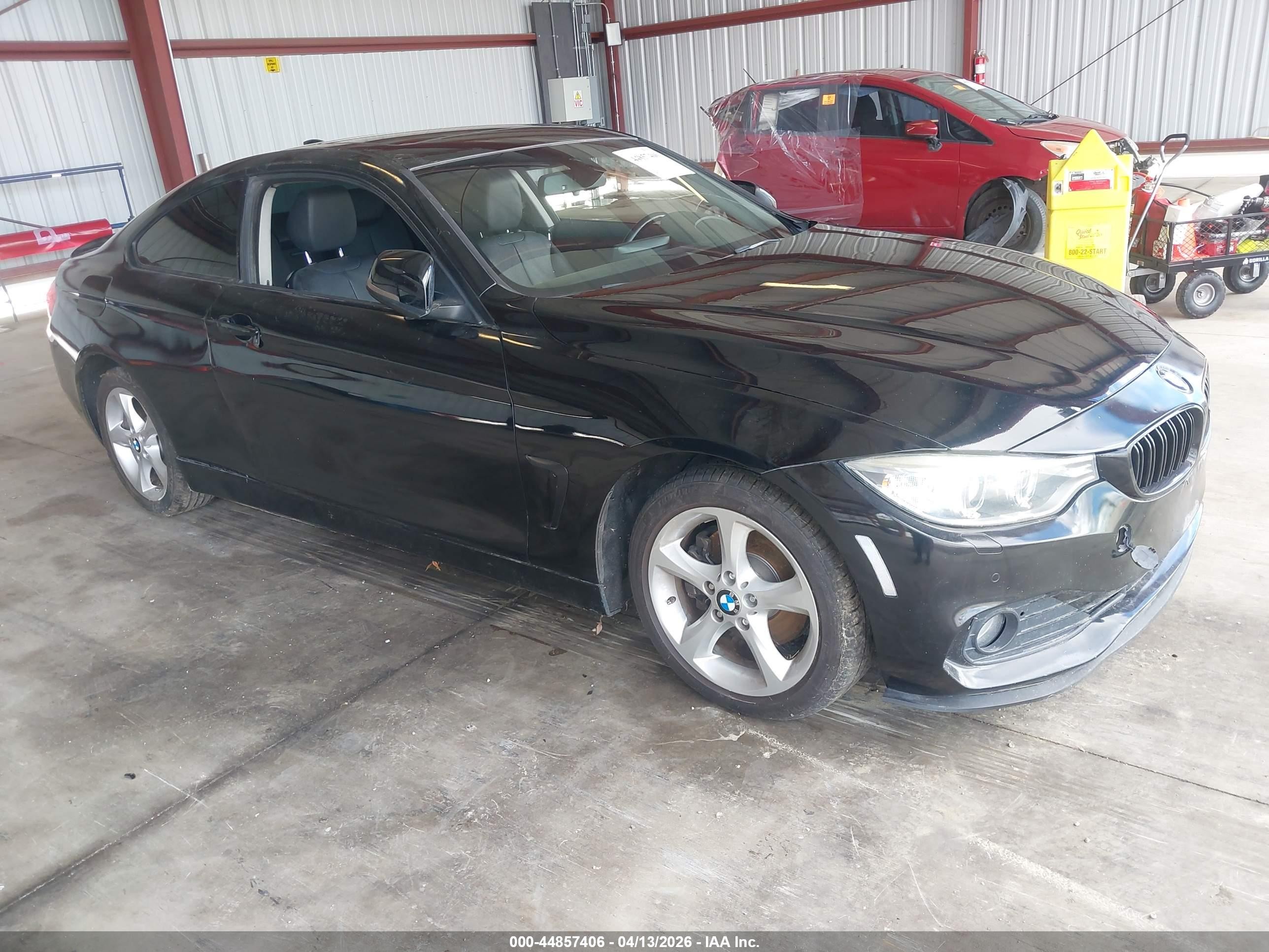 2015 Bmw 428i Xdrive Black vin: WBA3N9C59FK246968