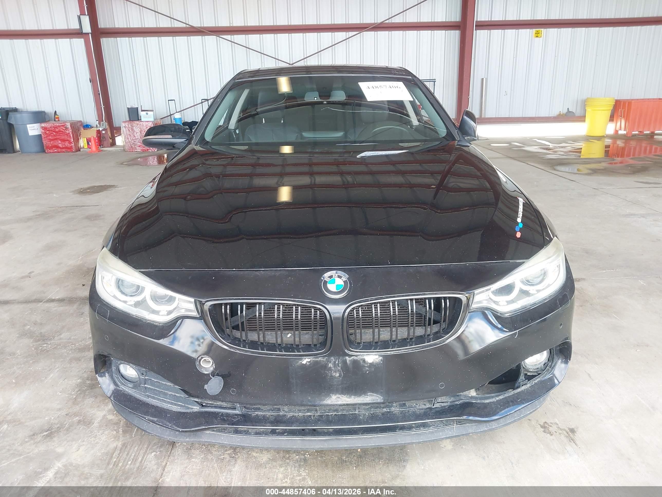 2015 Bmw 428i Xdrive Black vin: WBA3N9C59FK246968