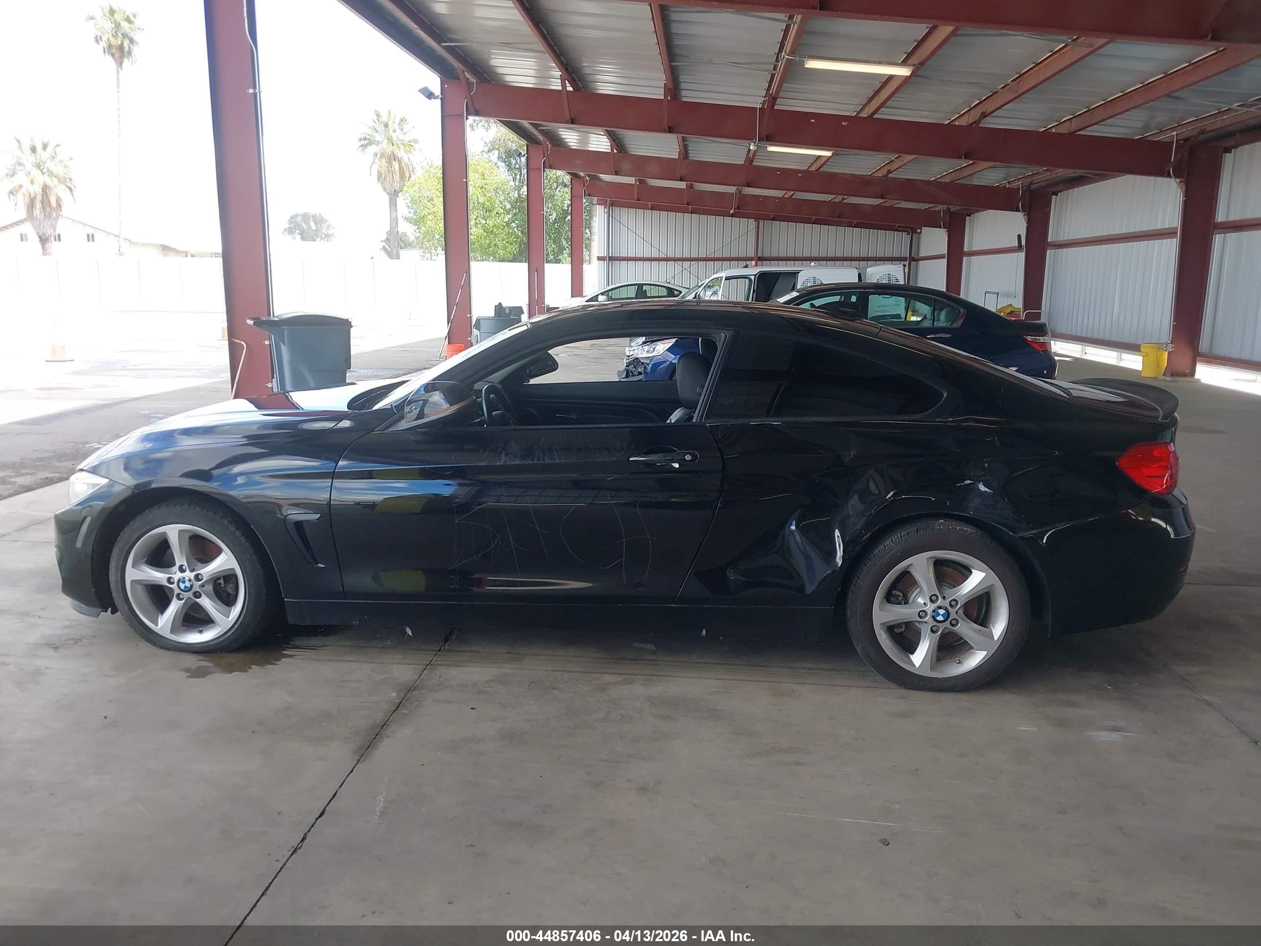 2015 Bmw 428i Xdrive Black vin: WBA3N9C59FK246968