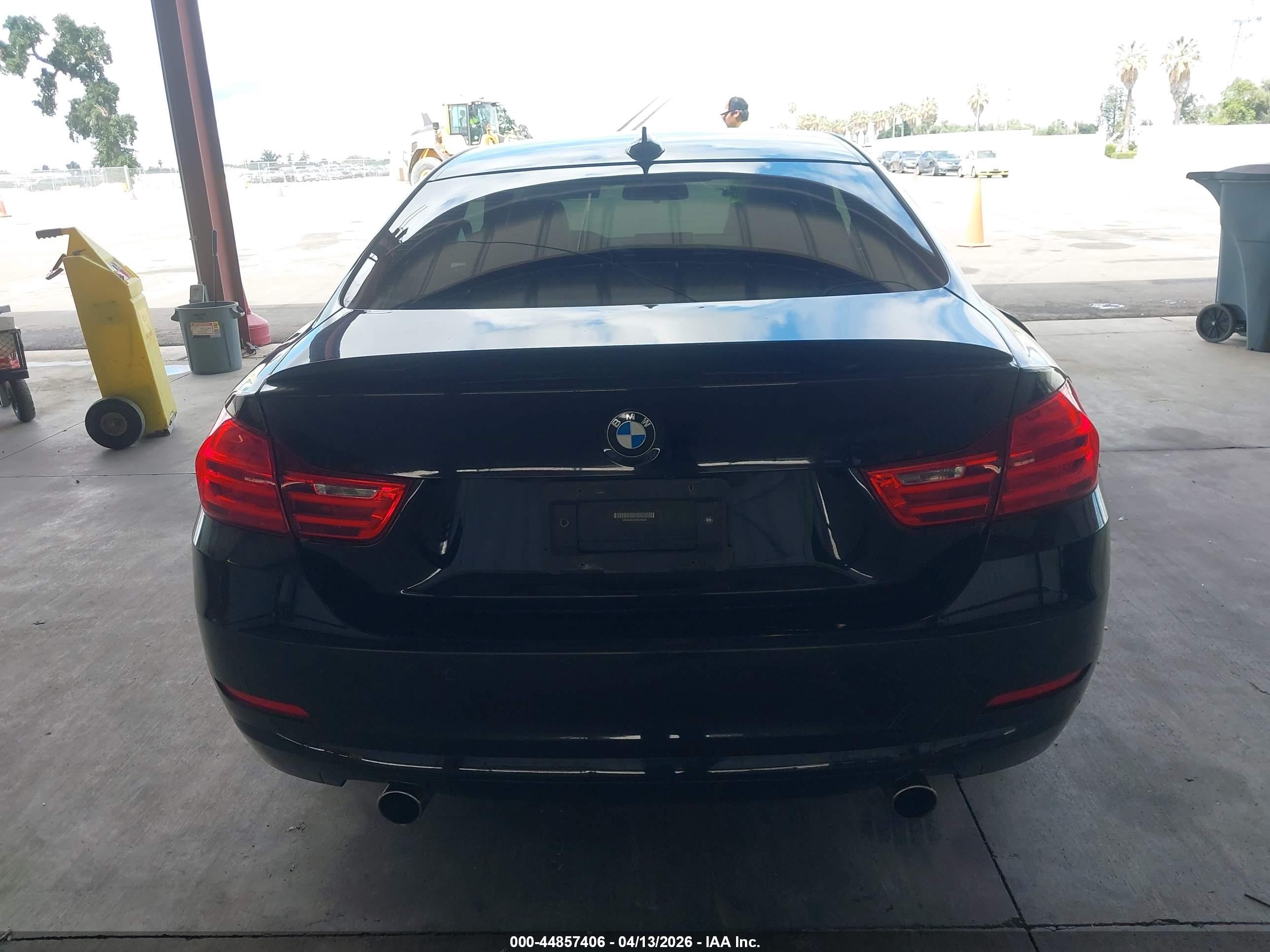 2015 Bmw 428i Xdrive Black vin: WBA3N9C59FK246968