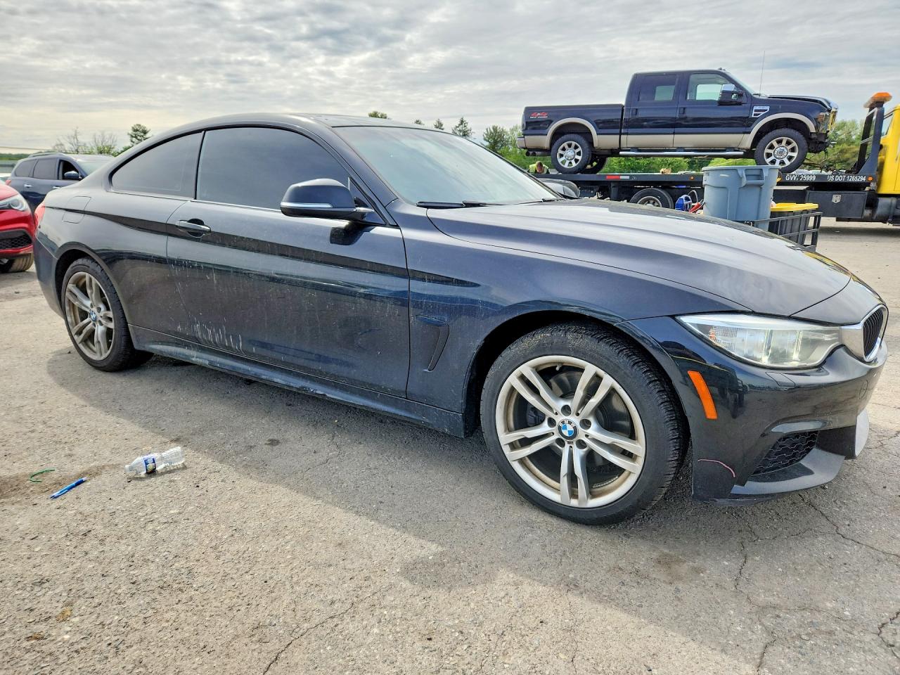 2014 Bmw 428 Xi Black vin: WBA3N9C5XEF720210