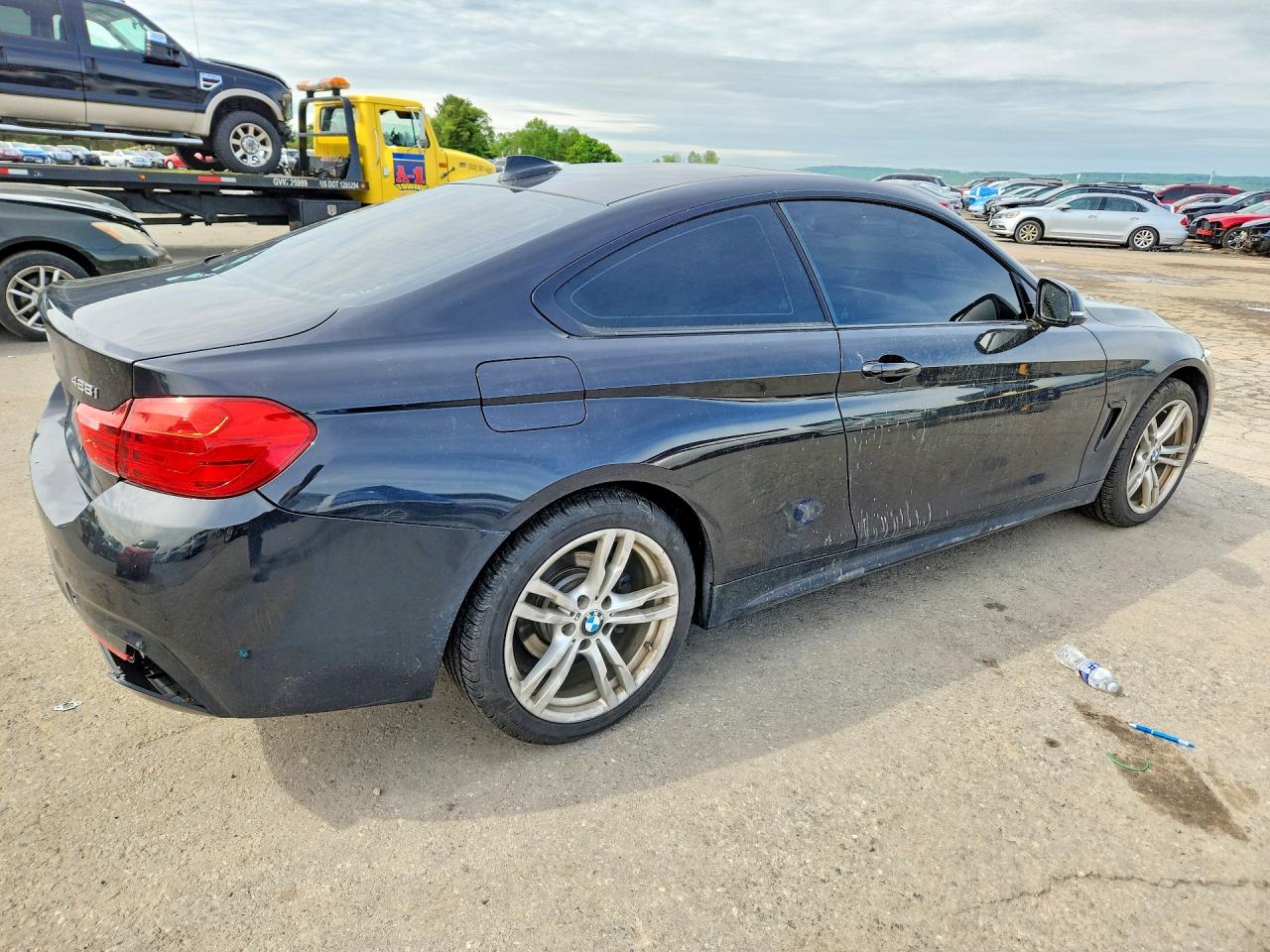 2014 Bmw 428 Xi Black vin: WBA3N9C5XEF720210