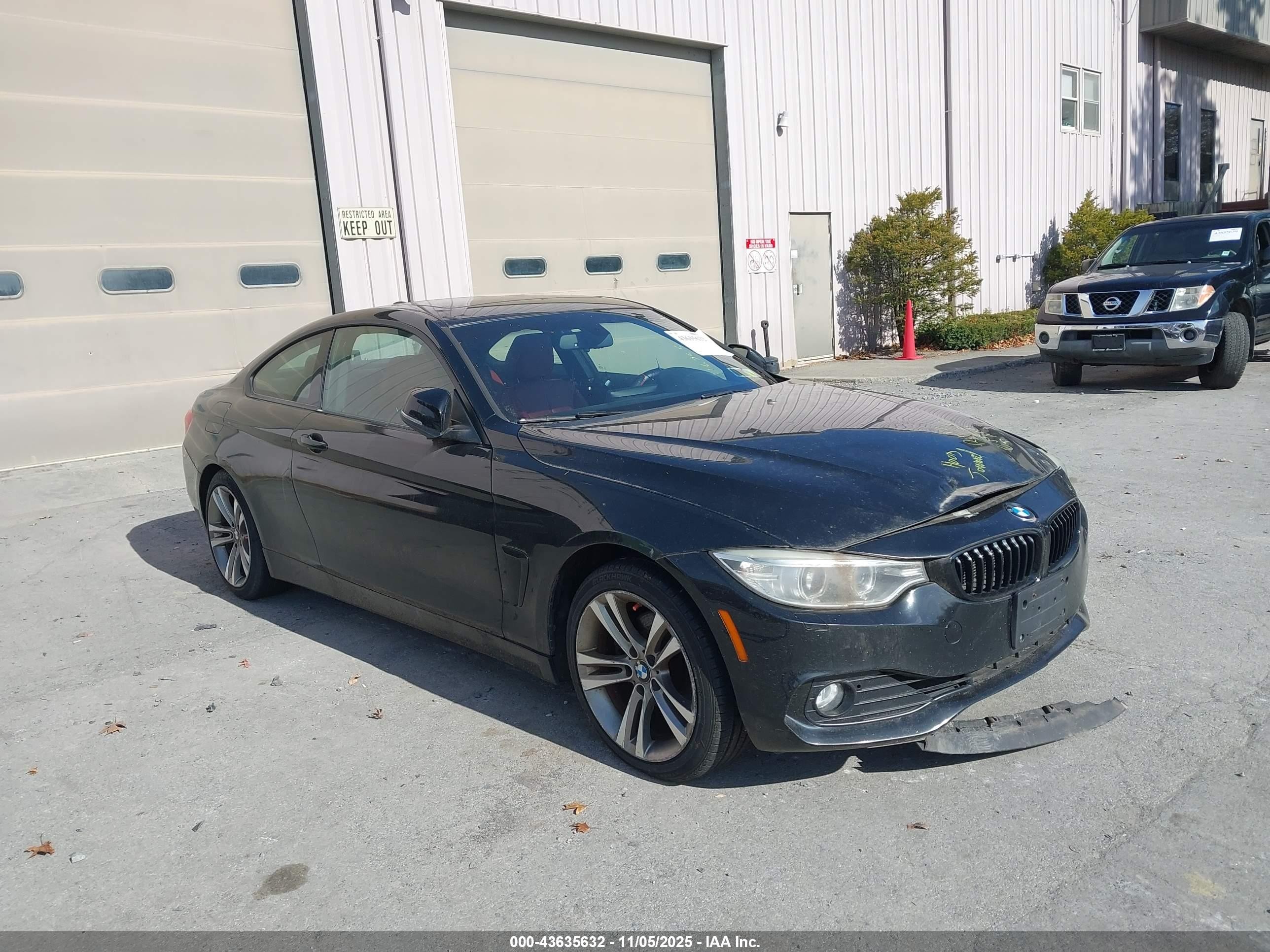 2014 Bmw 428i Xdrive Black vin: WBA3N9C5XEK244595