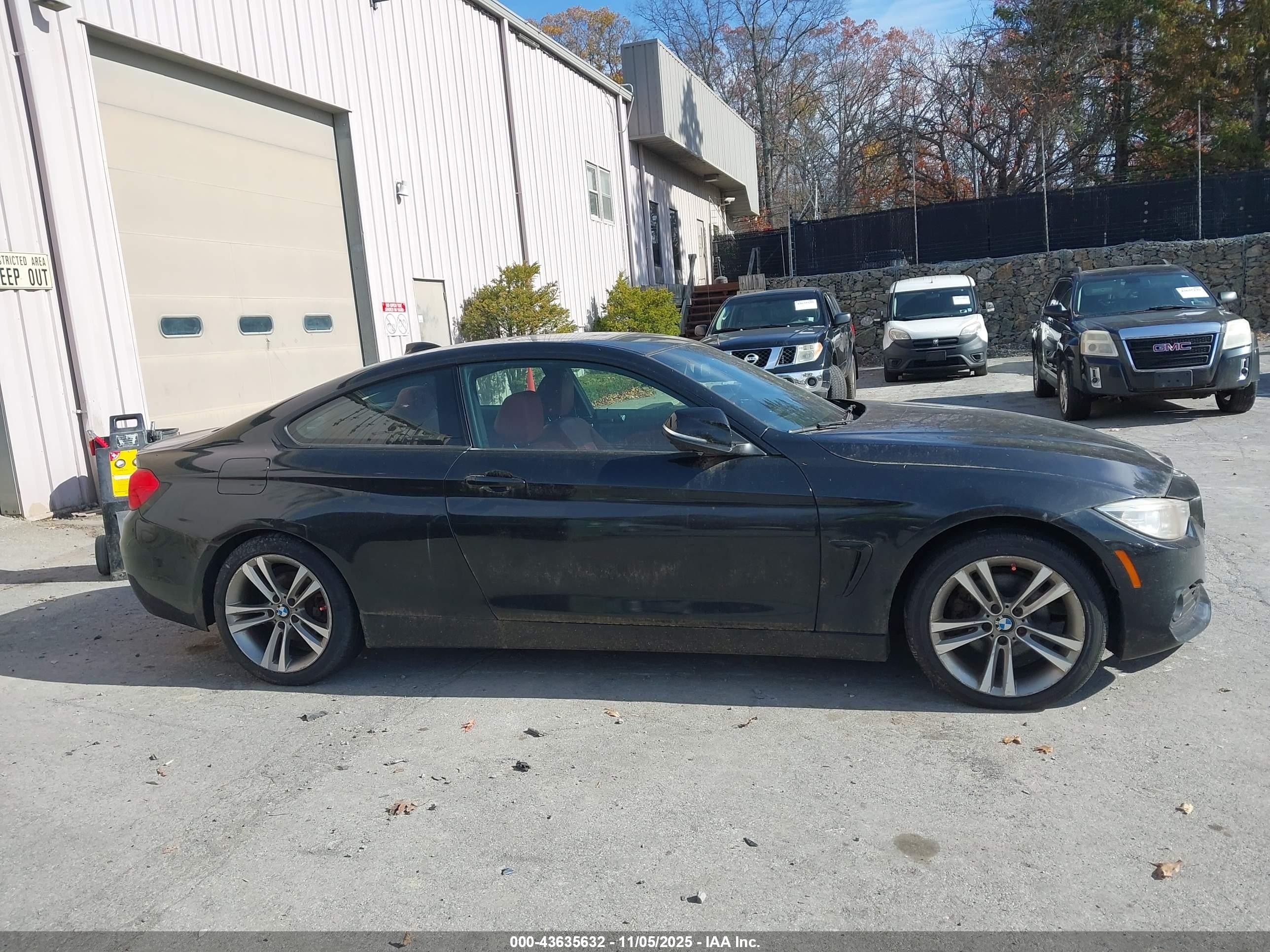 2014 Bmw 428i Xdrive Black vin: WBA3N9C5XEK244595