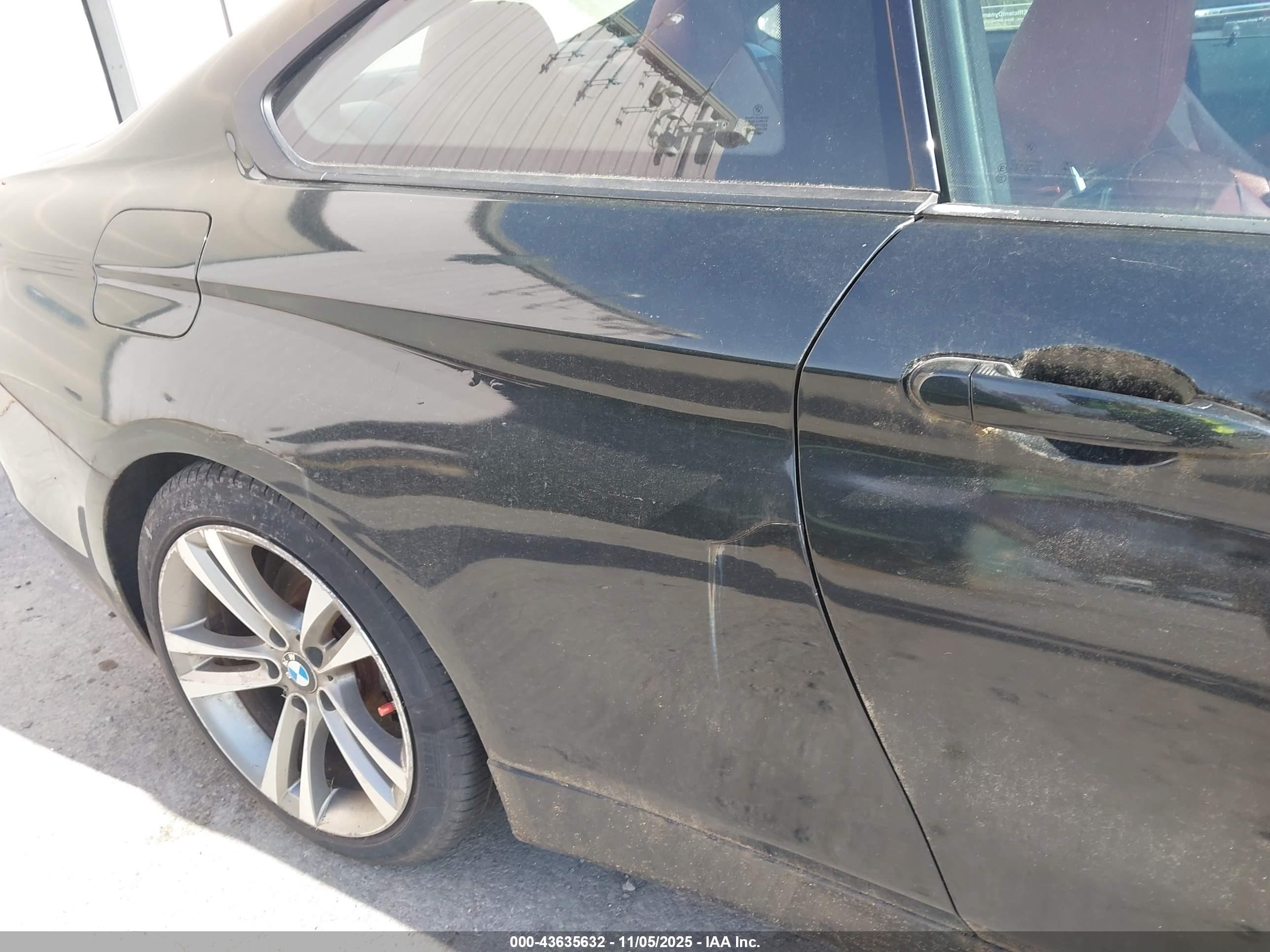 2014 Bmw 428i Xdrive Black vin: WBA3N9C5XEK244595