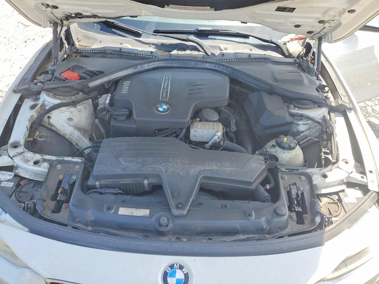 2015 Bmw 428 Xi Белый vin: WBA3N9C5XFK246803