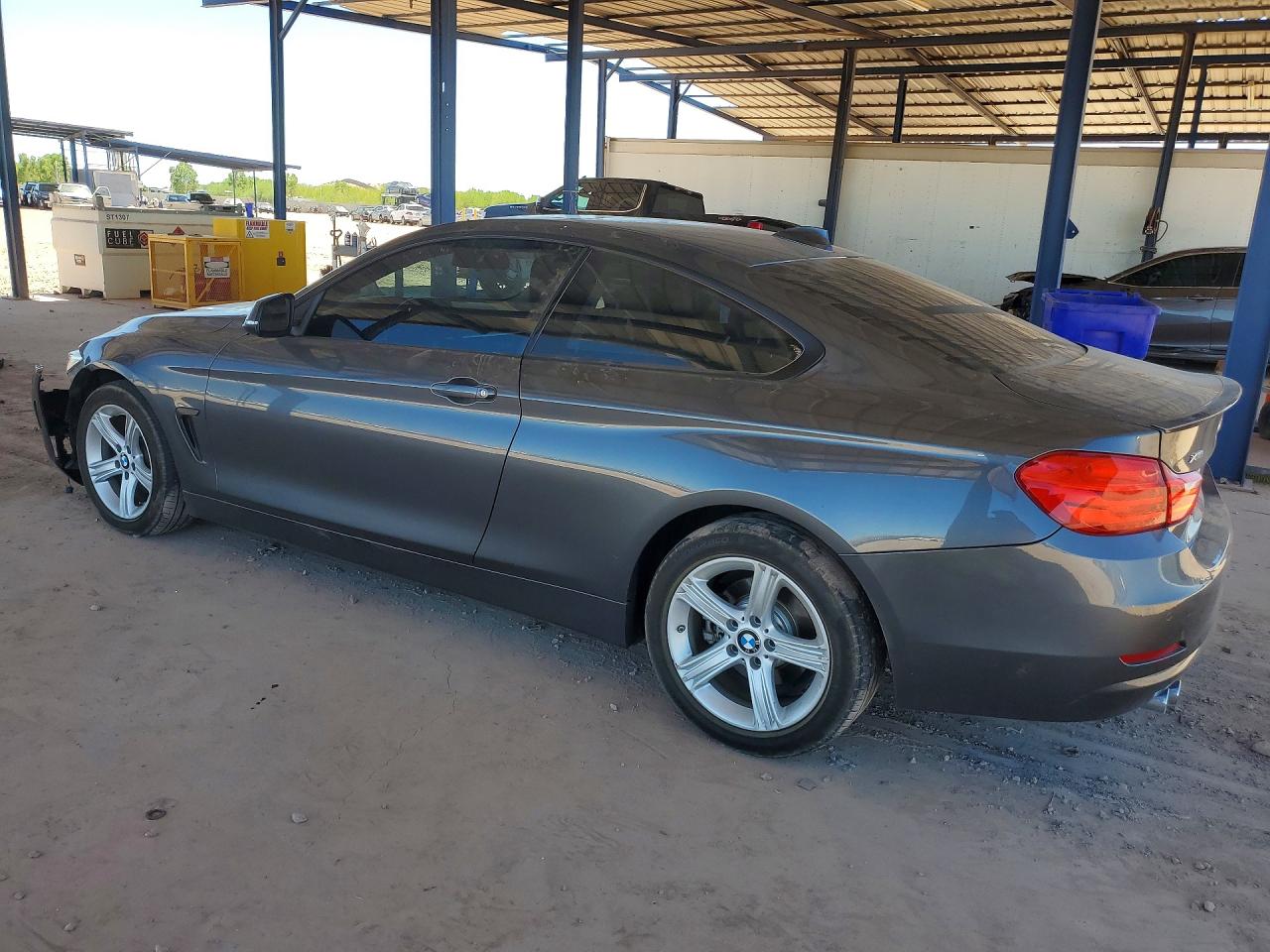 2015 Bmw 428 Xi Silver vin: WBA3N9C5XFK247840