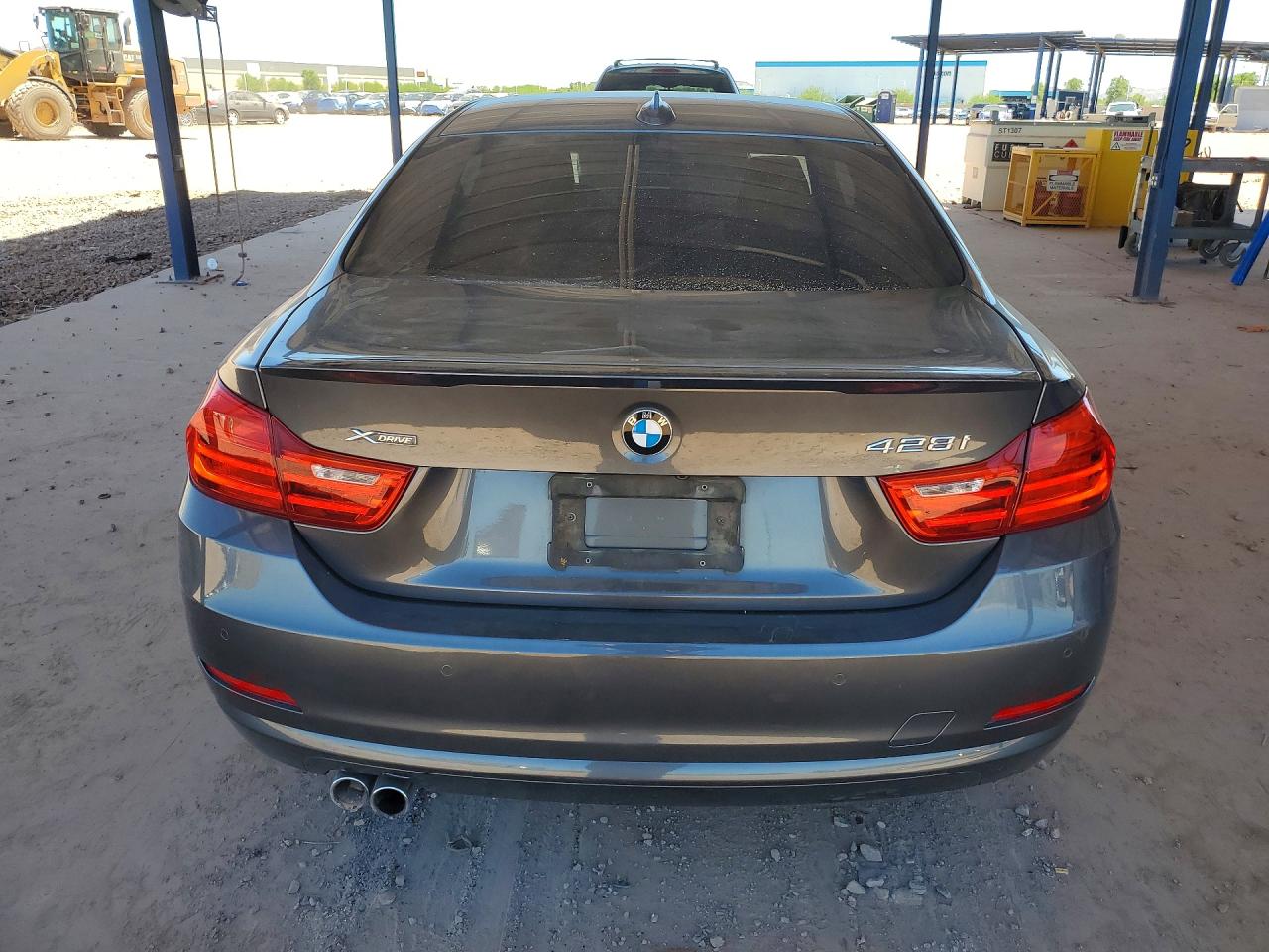 2015 Bmw 428 Xi Silver vin: WBA3N9C5XFK247840