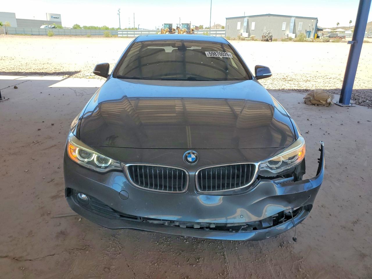 2015 Bmw 428 Xi Silver vin: WBA3N9C5XFK247840