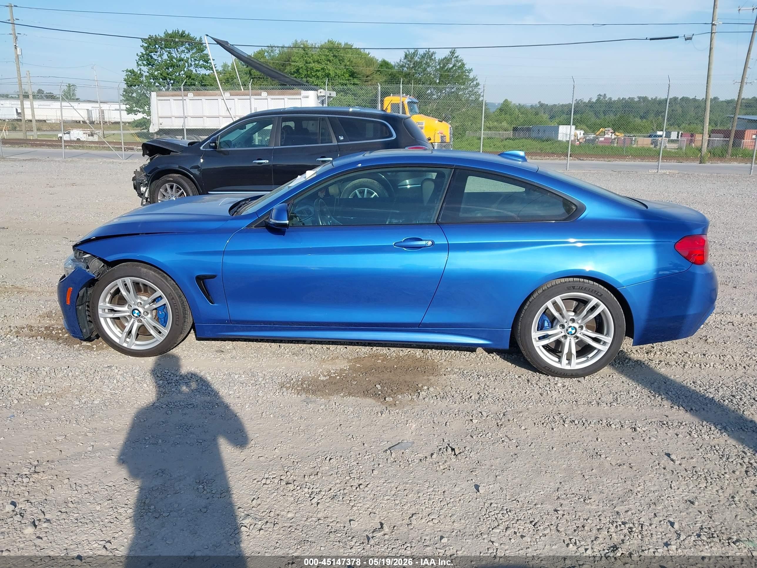 2014 Bmw 435i   Blue vin: WBA3R1C50EK190570