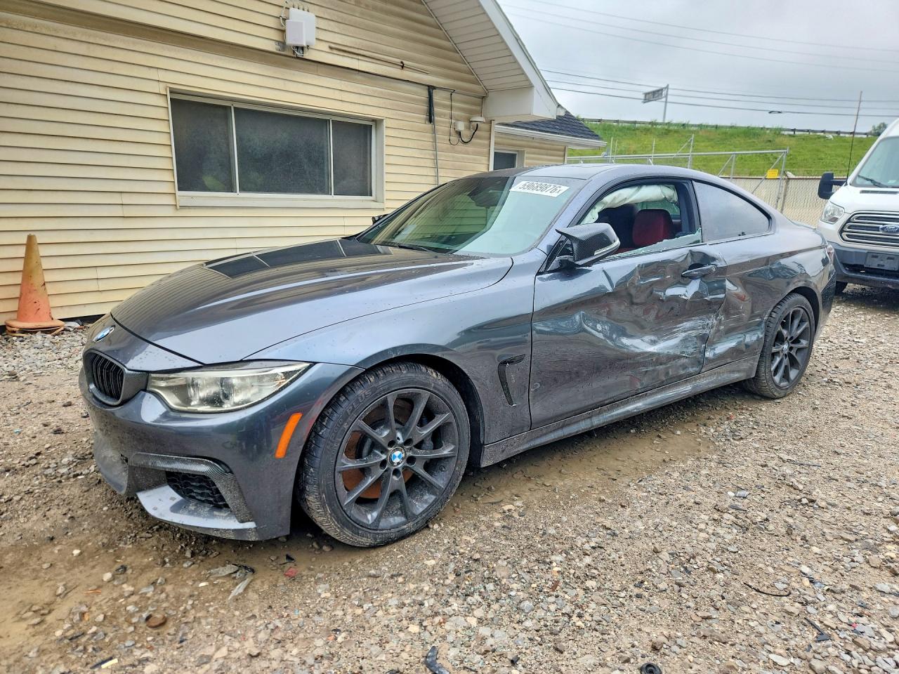 2015 Bmw 435 I Угольный vin: WBA3R1C50FK195365