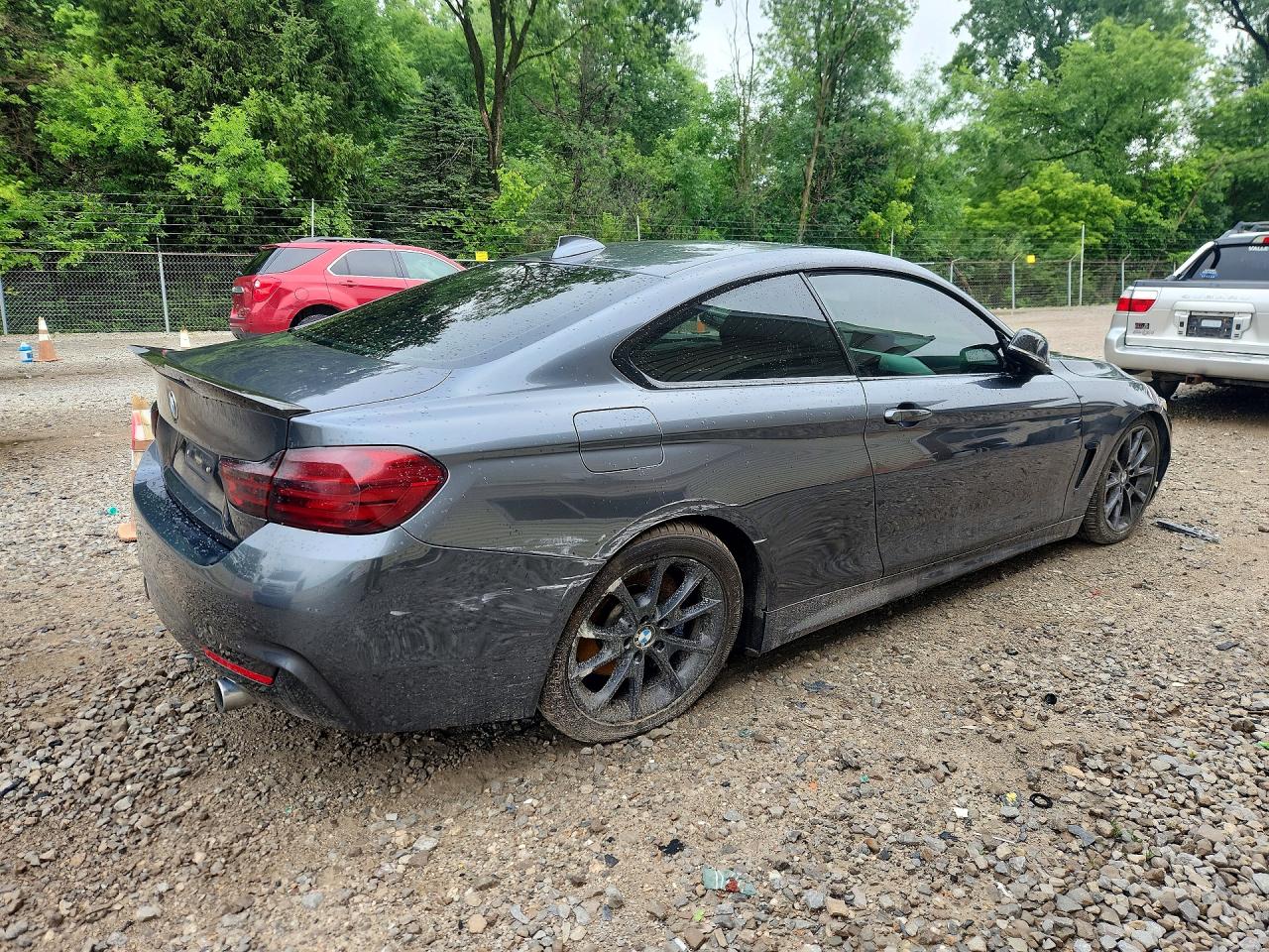 2015 Bmw 435 I Угольный vin: WBA3R1C50FK195365