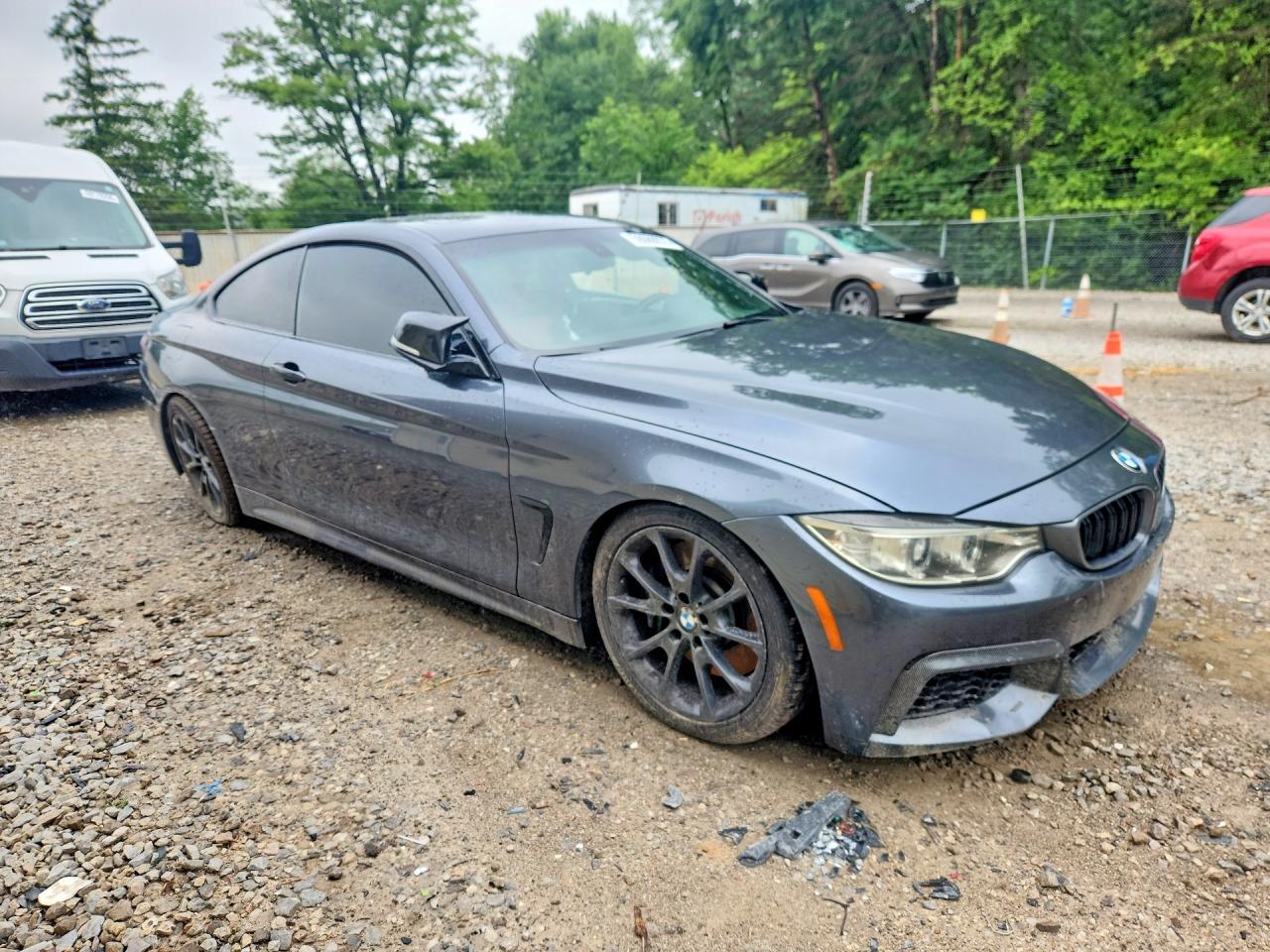 2015 Bmw 435 I Угольный vin: WBA3R1C50FK195365