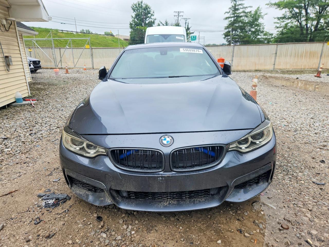 2015 Bmw 435 I Угольный vin: WBA3R1C50FK195365