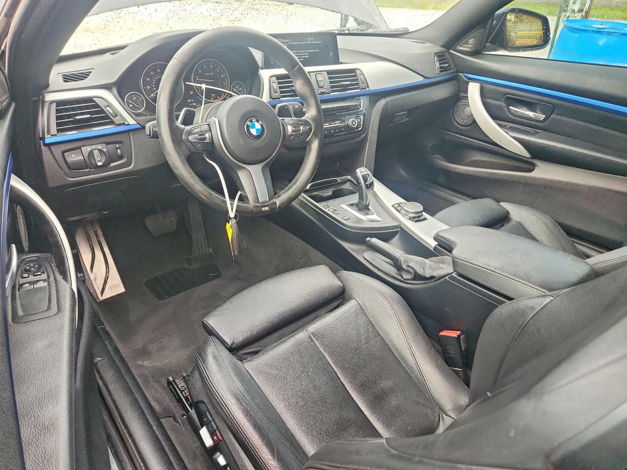 2016 Bmw 435 I Gray vin: WBA3R1C50GK529203