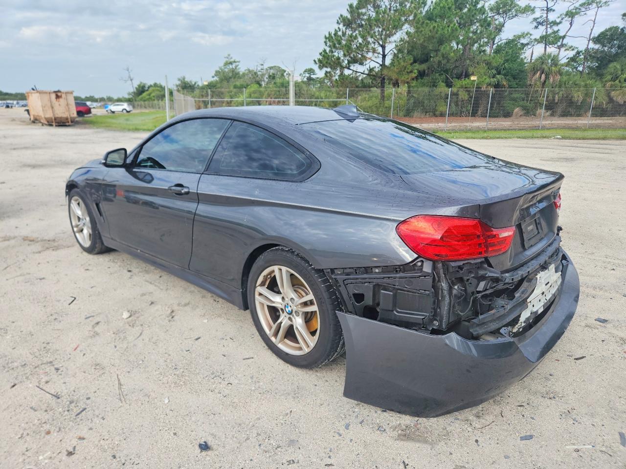 2016 Bmw 435 I Gray vin: WBA3R1C50GK529203