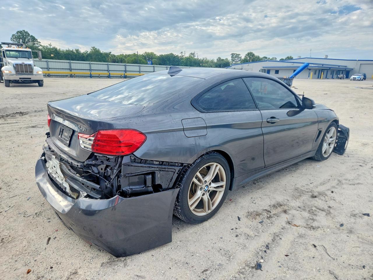 2016 Bmw 435 I Gray vin: WBA3R1C50GK529203