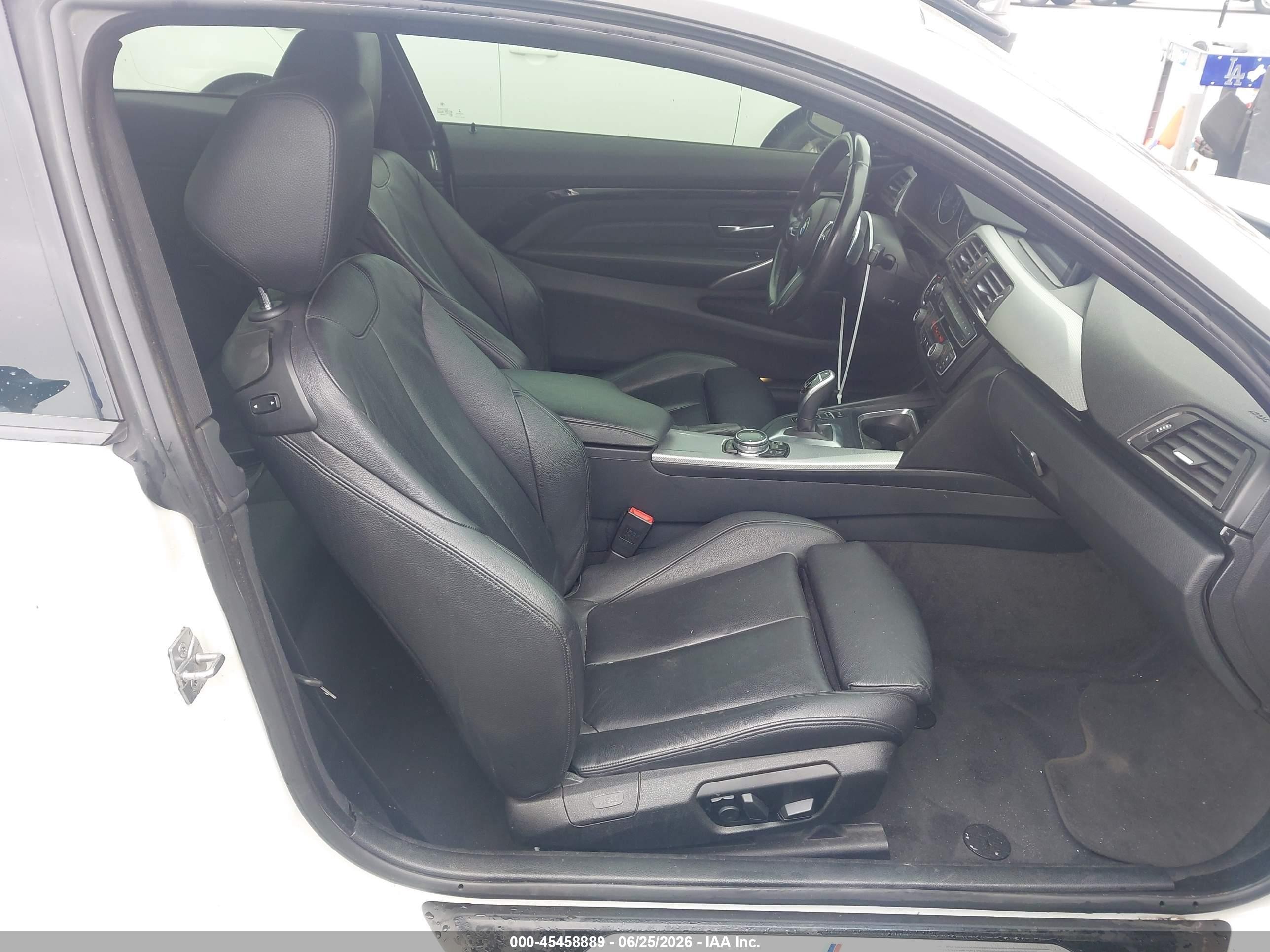 2014 Bmw 435i   White vin: WBA3R1C51EK190531