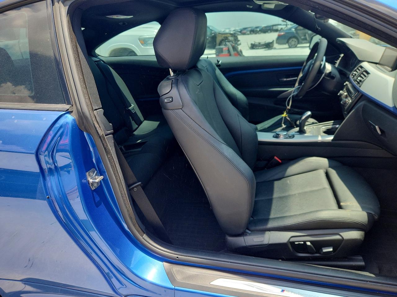 2014 Bmw 435 I Blue vin: WBA3R1C51EK192604