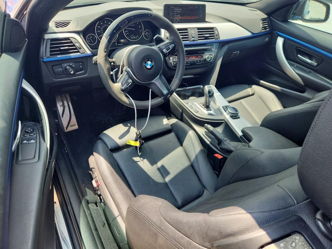 2014 Bmw 435 I Blue vin: WBA3R1C51EK192604