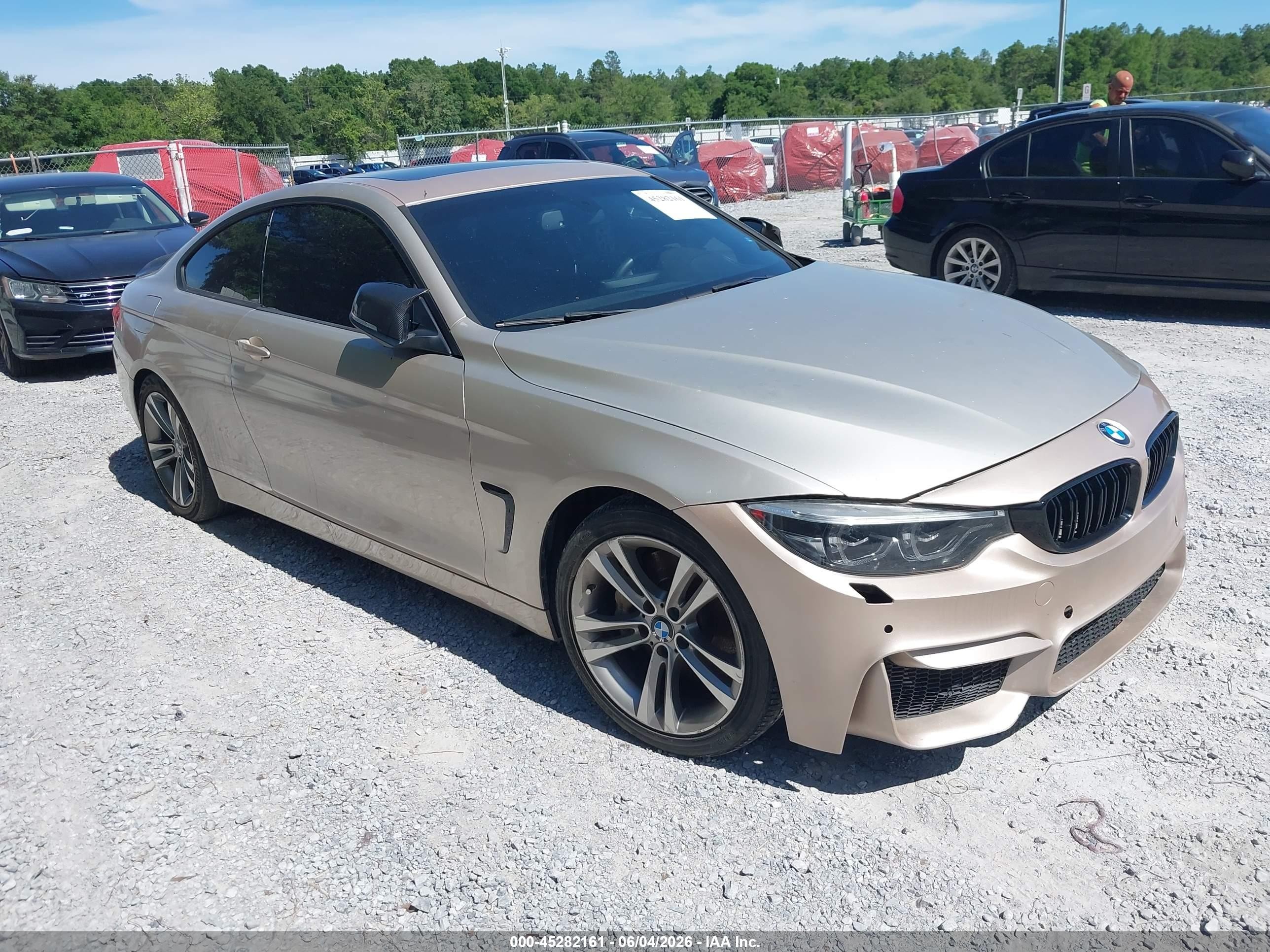 2014 Bmw 435i   Gold vin: WBA3R1C51EK192893