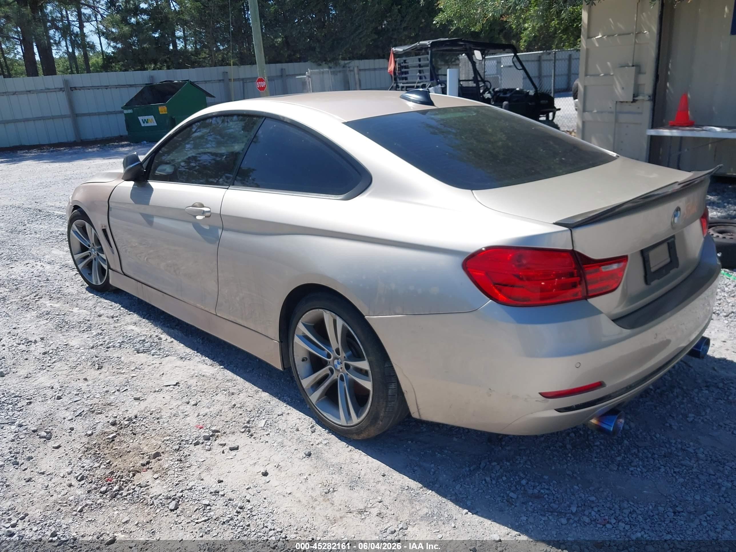 2014 Bmw 435i   Gold vin: WBA3R1C51EK192893