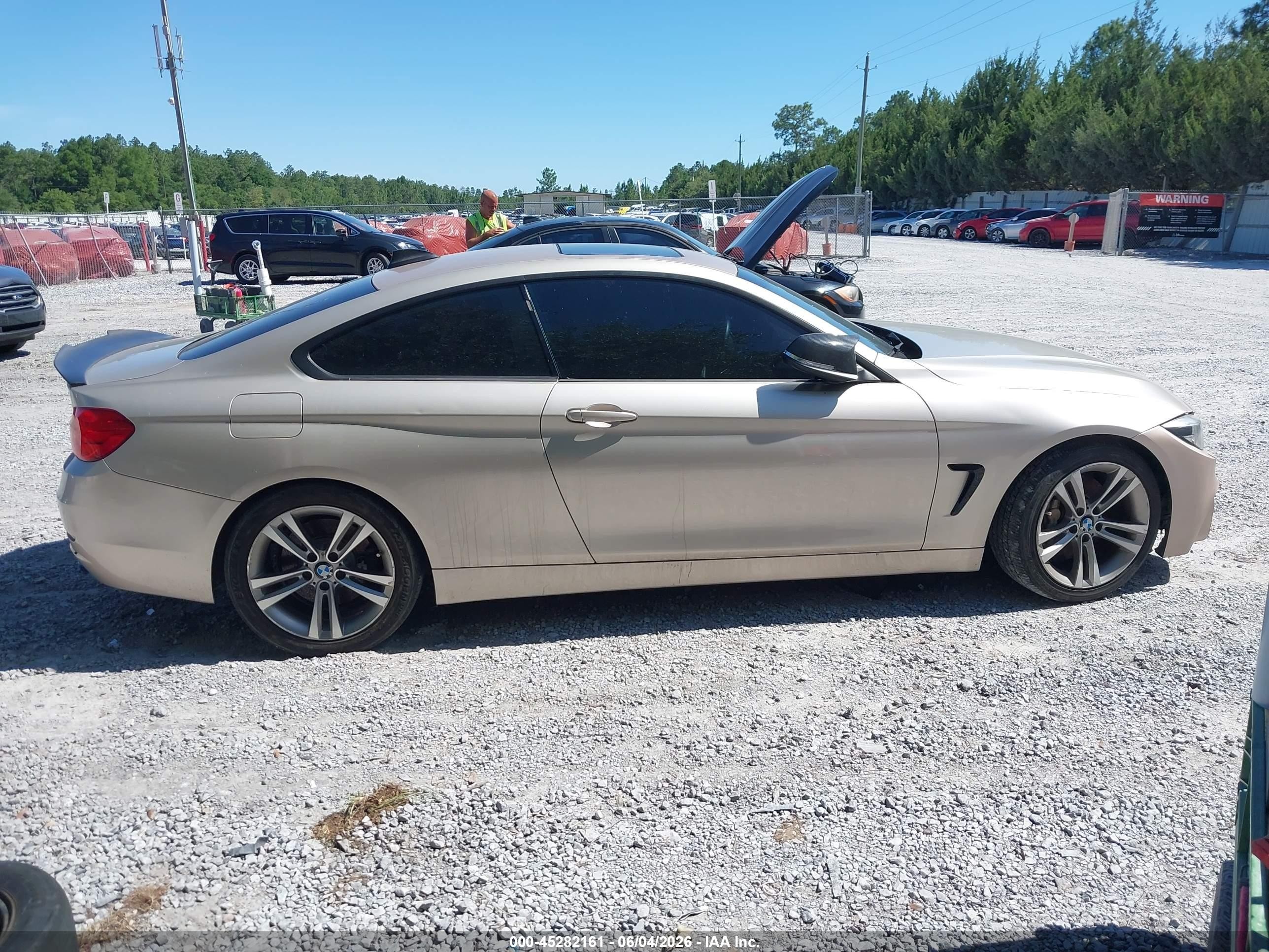 2014 Bmw 435i   Gold vin: WBA3R1C51EK192893