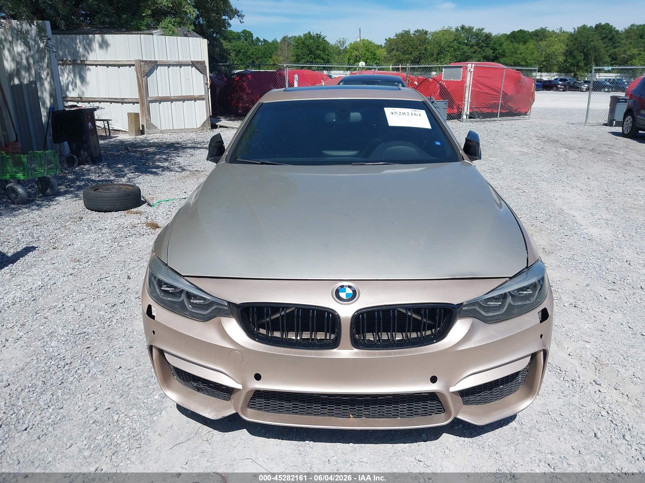 2014 Bmw 435i   Gold vin: WBA3R1C51EK192893