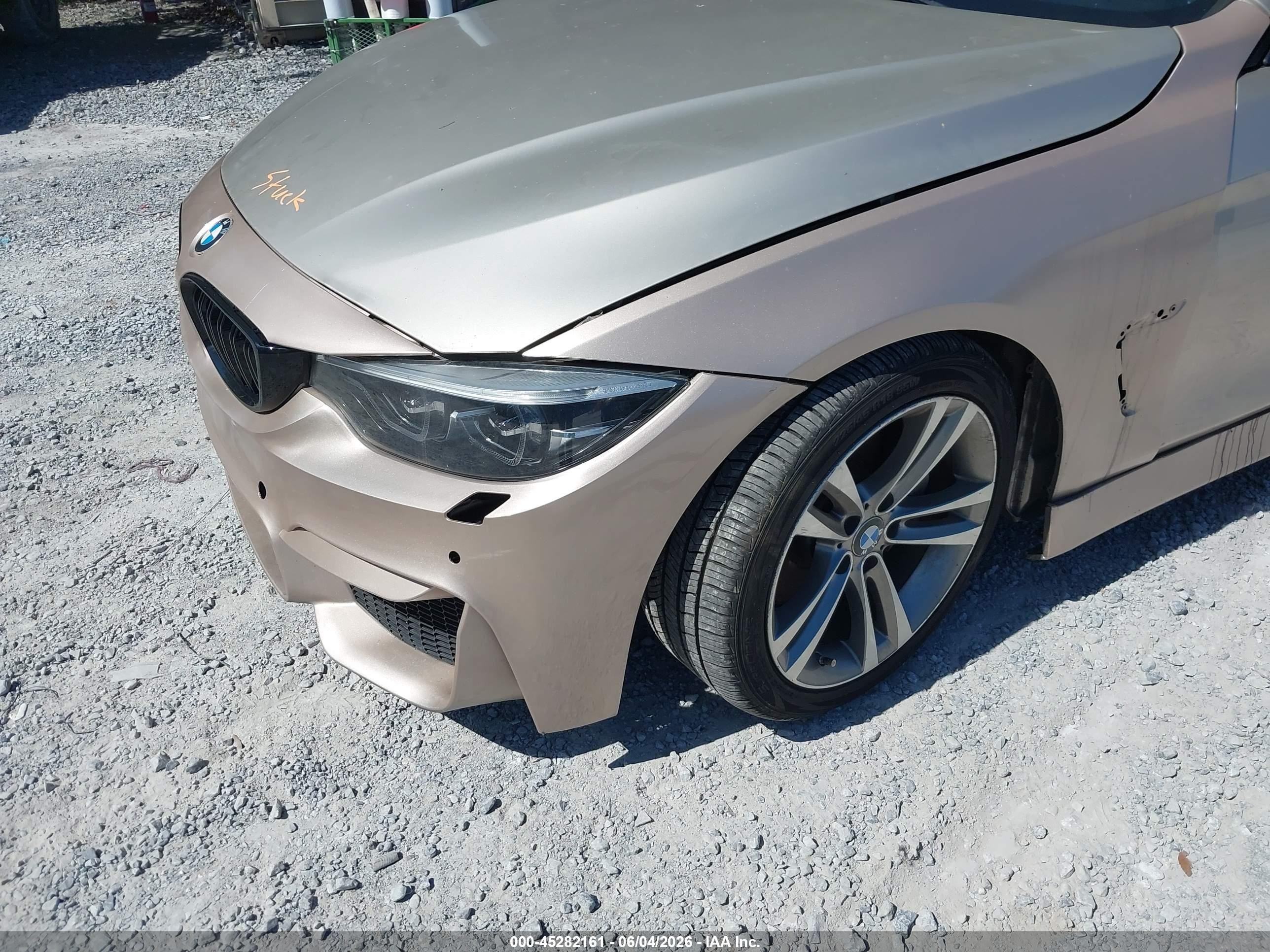 2014 Bmw 435i   Gold vin: WBA3R1C51EK192893