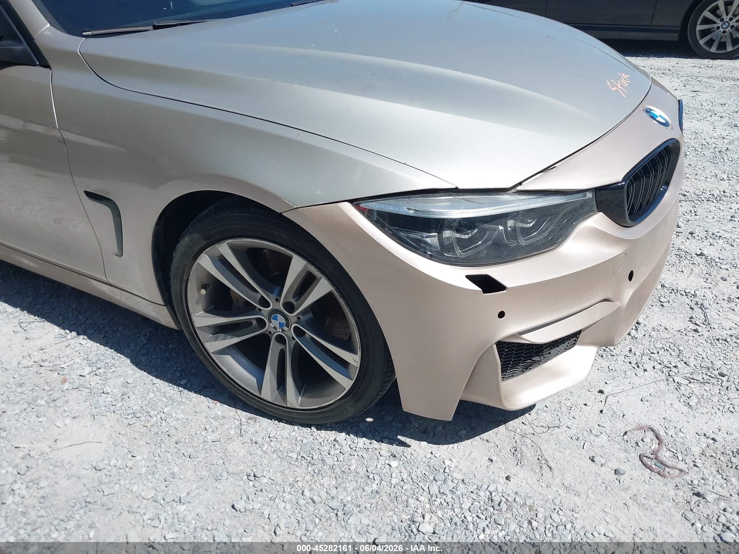 2014 Bmw 435i   Gold vin: WBA3R1C51EK192893