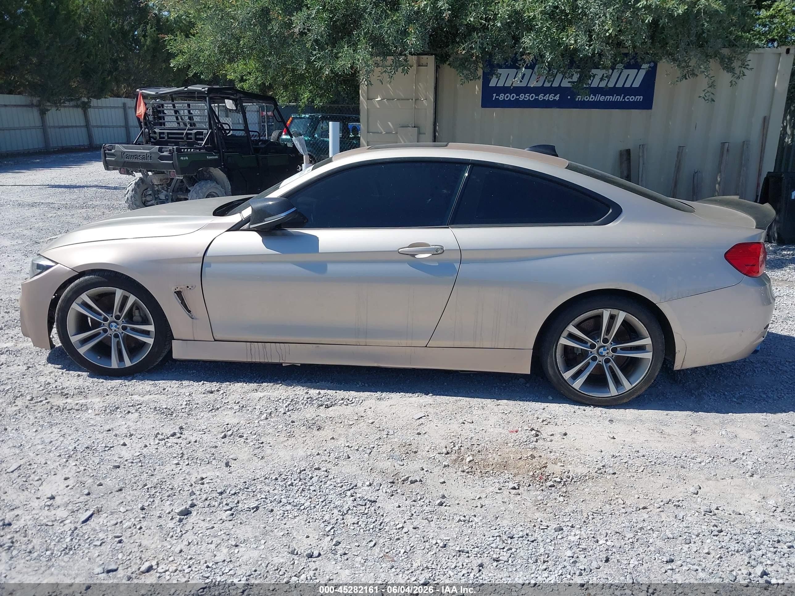 2014 Bmw 435i   Gold vin: WBA3R1C51EK192893