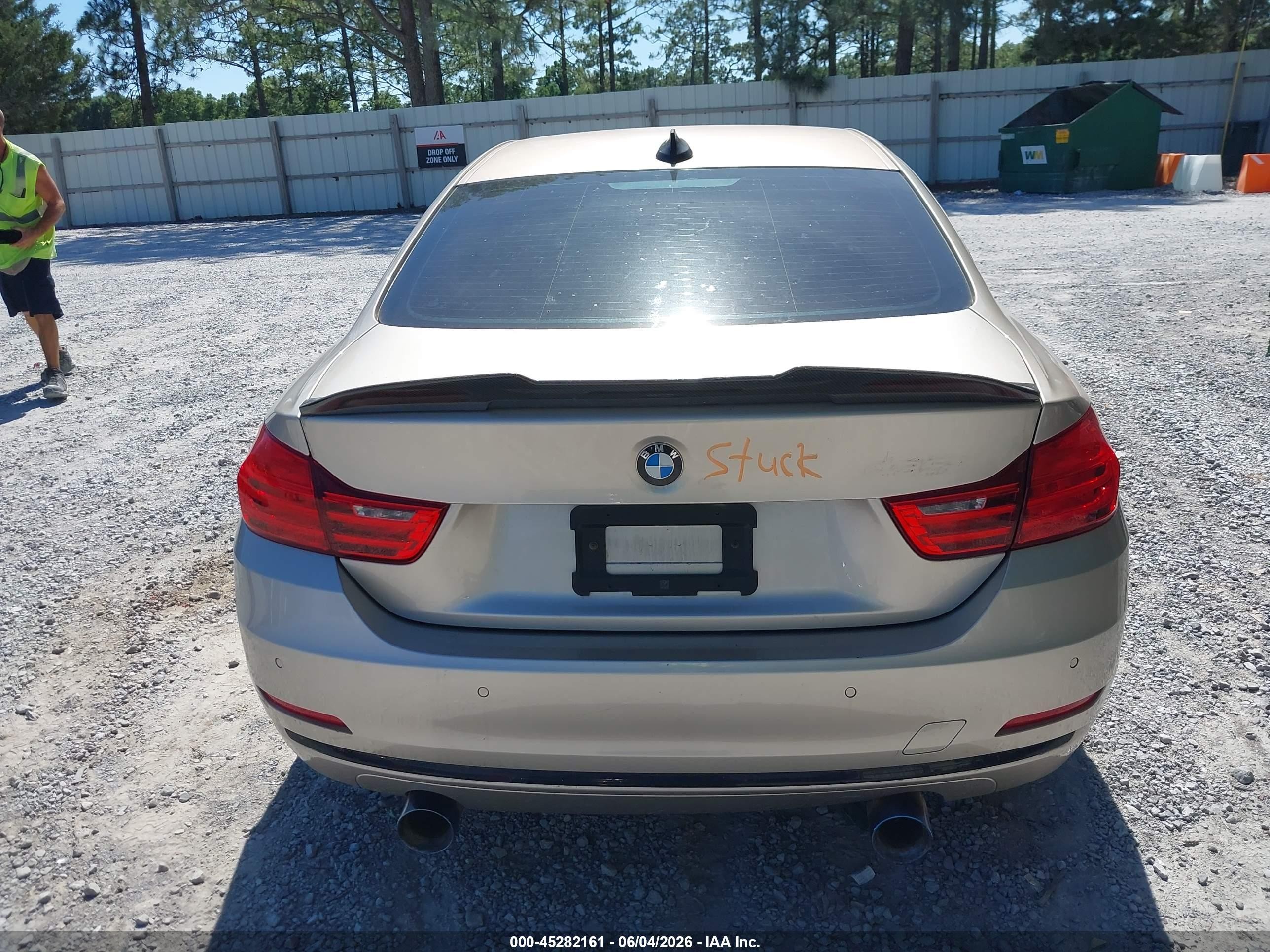 2014 Bmw 435i   Gold vin: WBA3R1C51EK192893