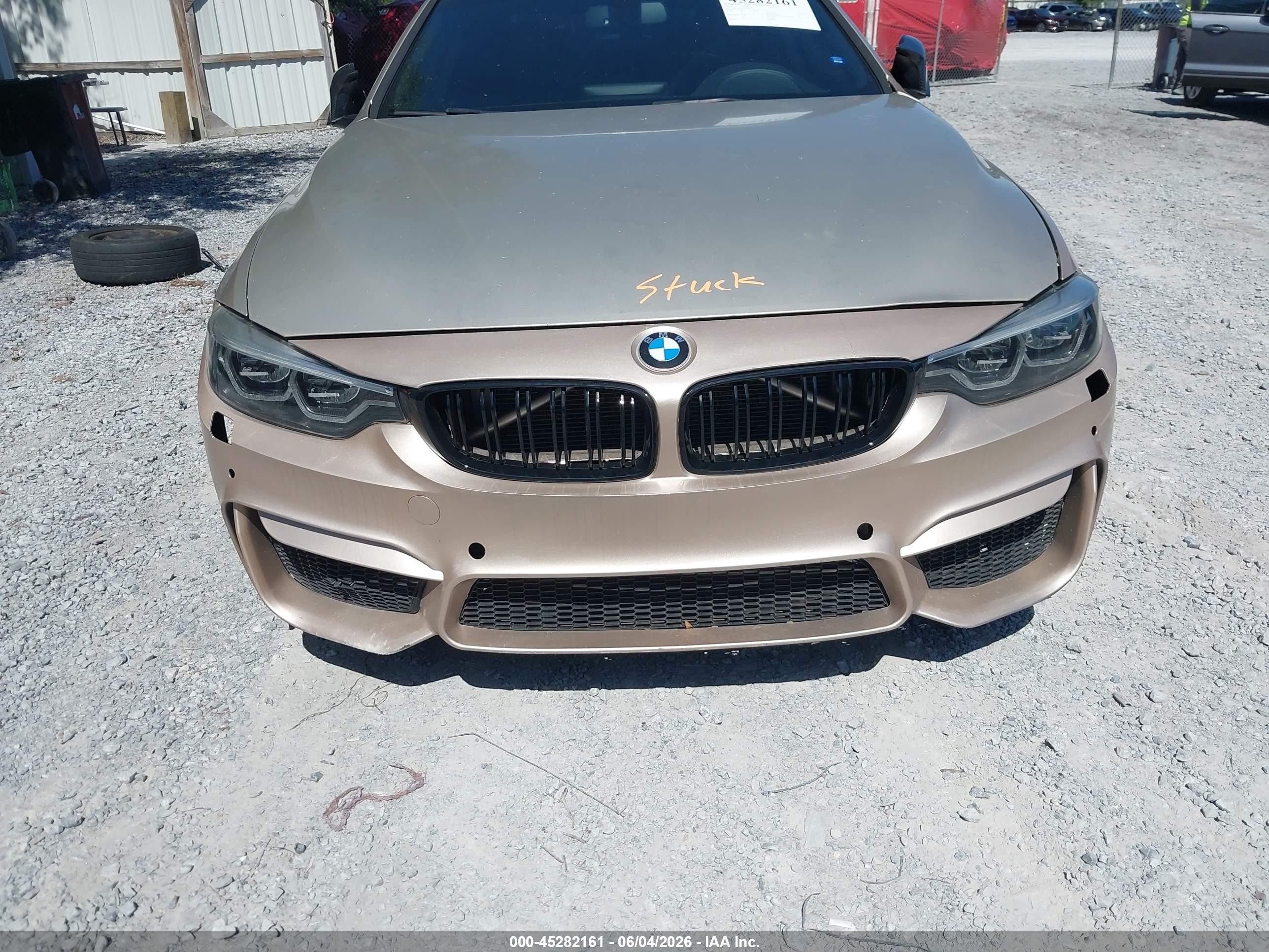 2014 Bmw 435i   Gold vin: WBA3R1C51EK192893
