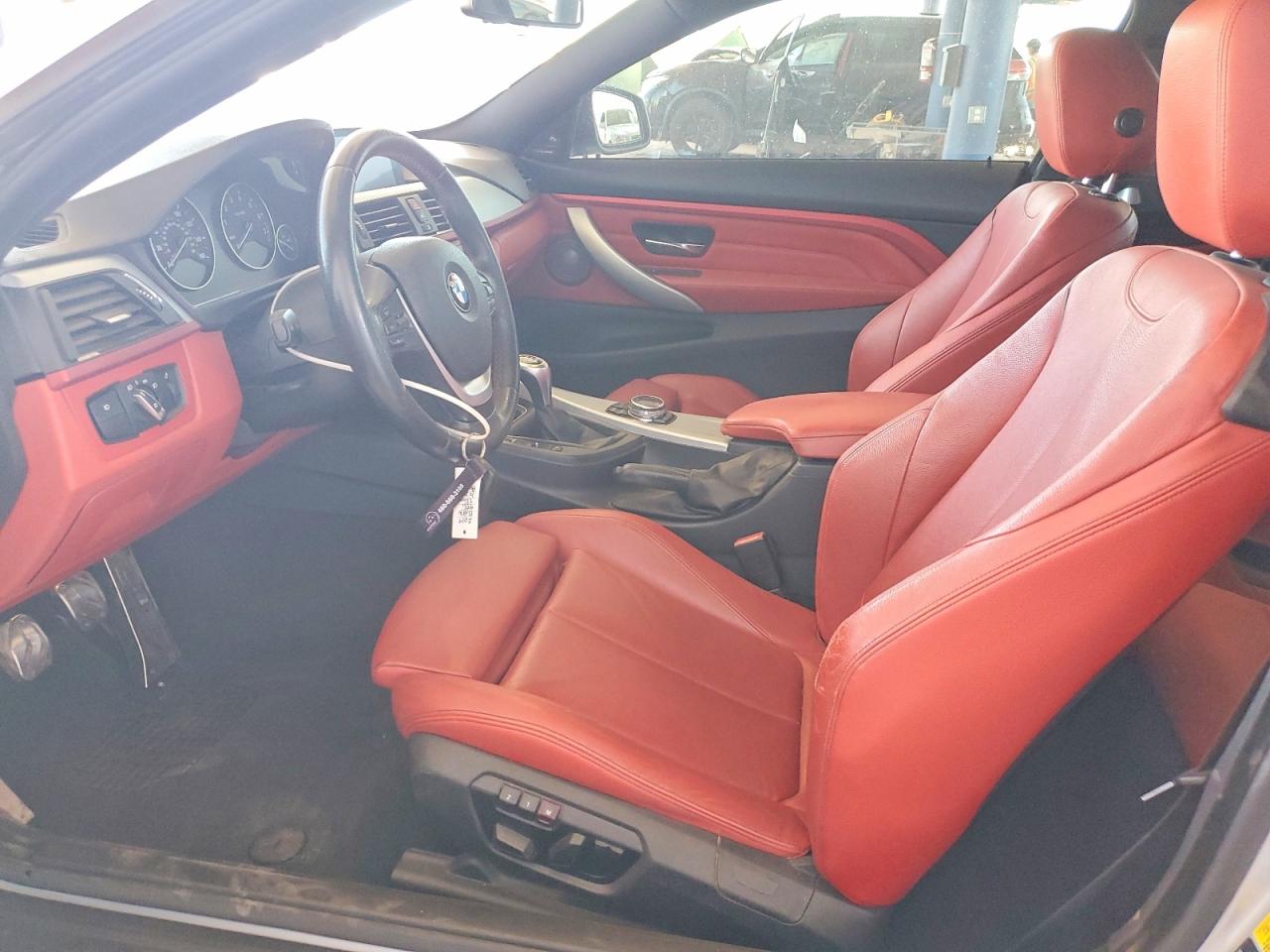 2014 Bmw 435 I Silver vin: WBA3R1C52EF774123