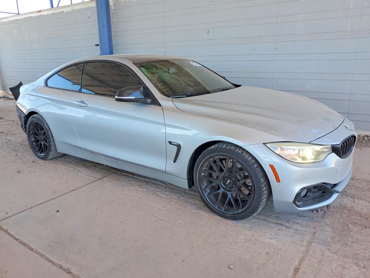 2014 Bmw 435 I Silver vin: WBA3R1C52EF774123