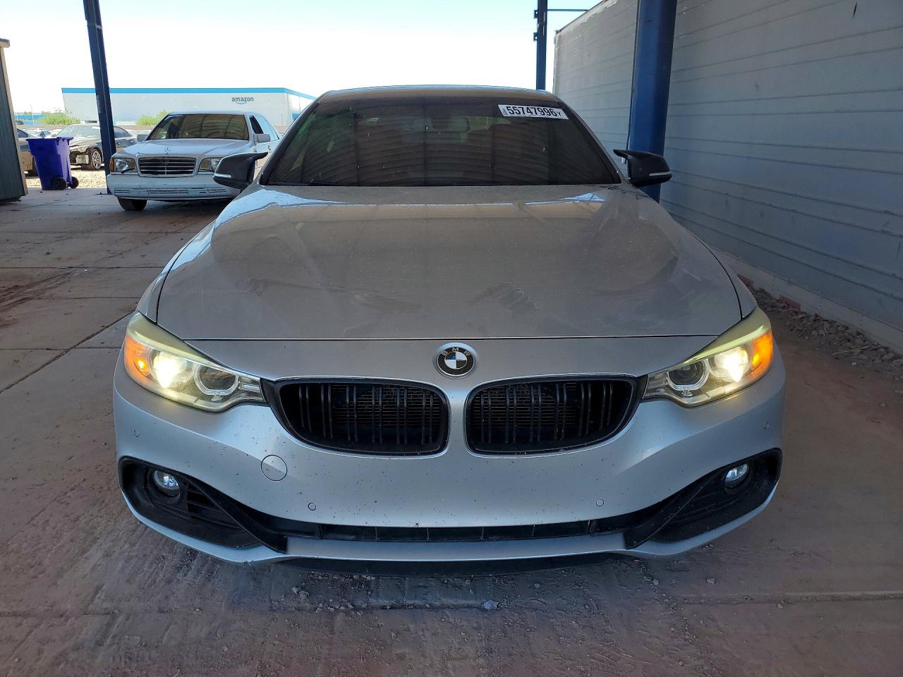 2014 Bmw 435 I Silver vin: WBA3R1C52EF774123