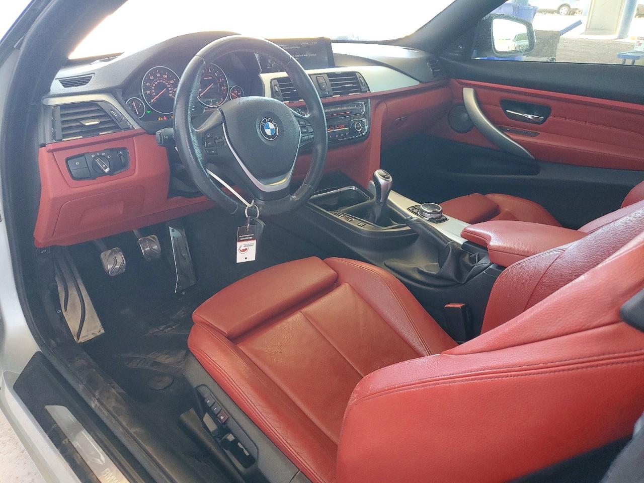 2014 Bmw 435 I Silver vin: WBA3R1C52EF774123