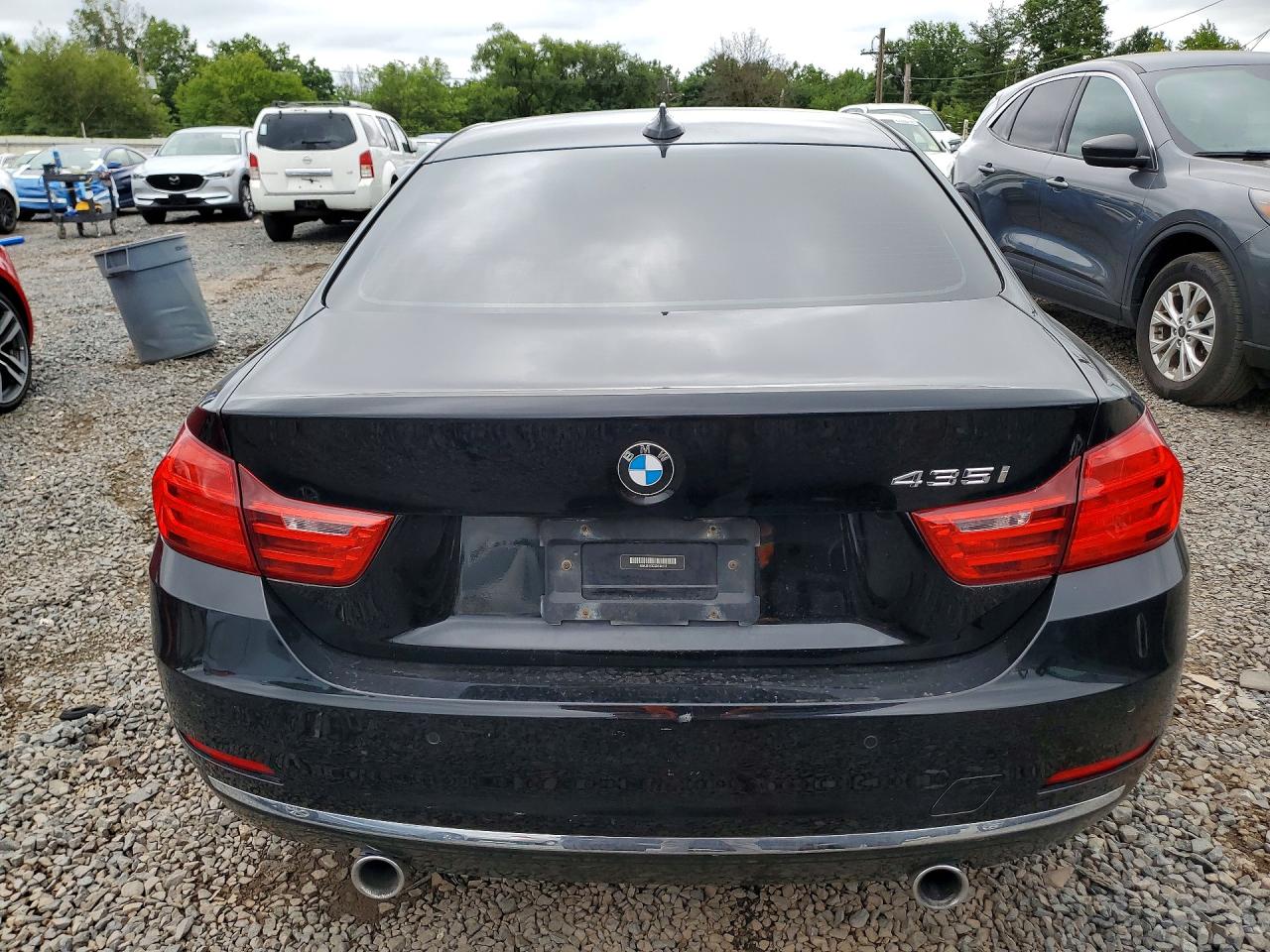2014 Bmw 435 I Black vin: WBA3R1C52EK190117