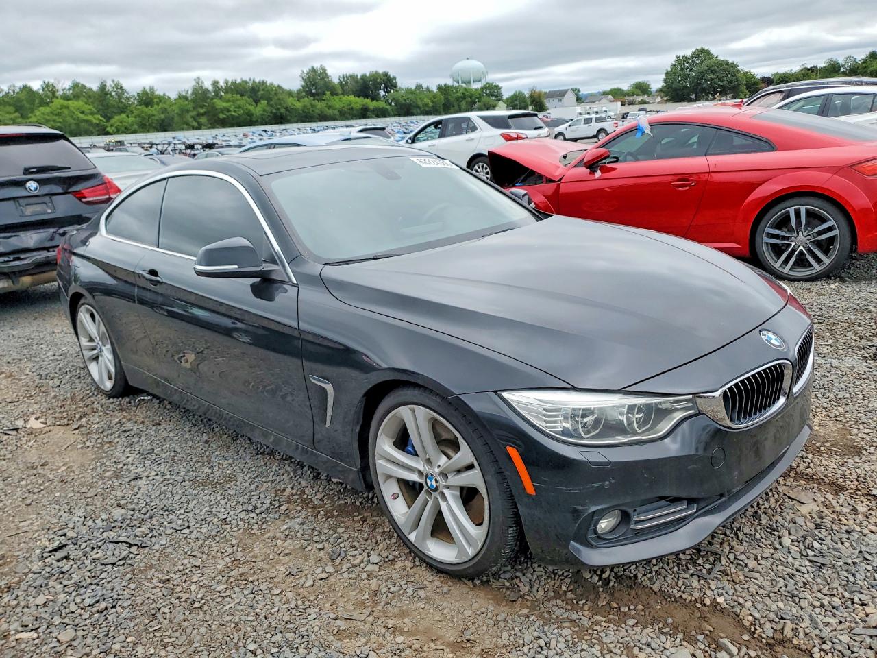 2014 Bmw 435 I Black vin: WBA3R1C52EK190117