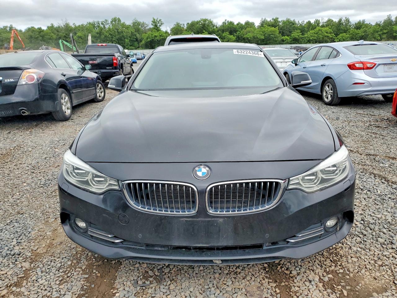 2014 Bmw 435 I Black vin: WBA3R1C52EK190117