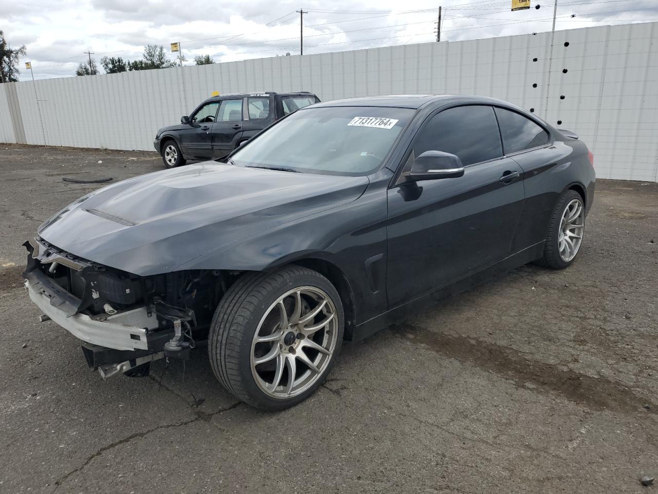 2014 Bmw 435 I Black vin: WBA3R1C52EK190800