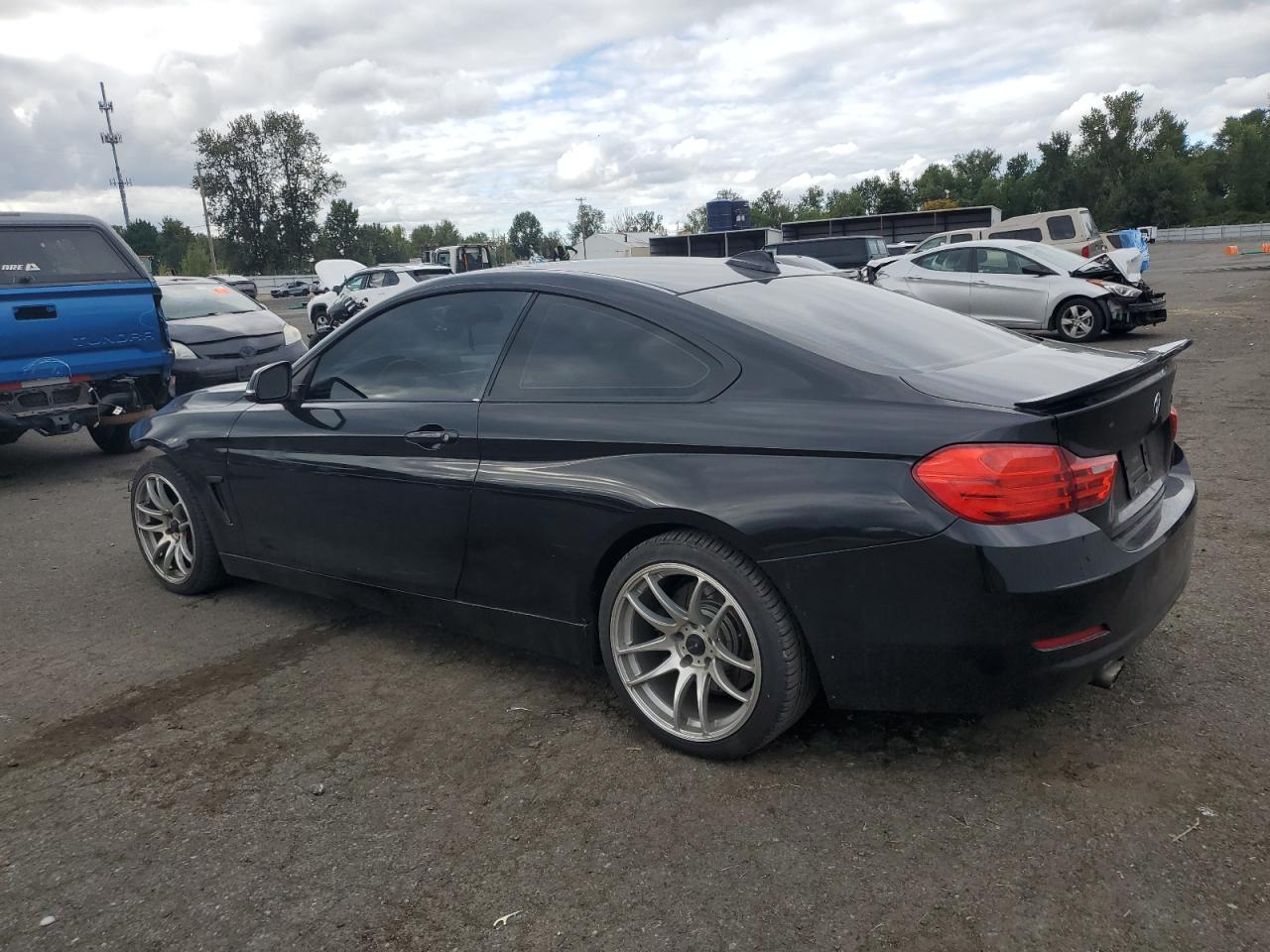 2014 Bmw 435 I Black vin: WBA3R1C52EK190800