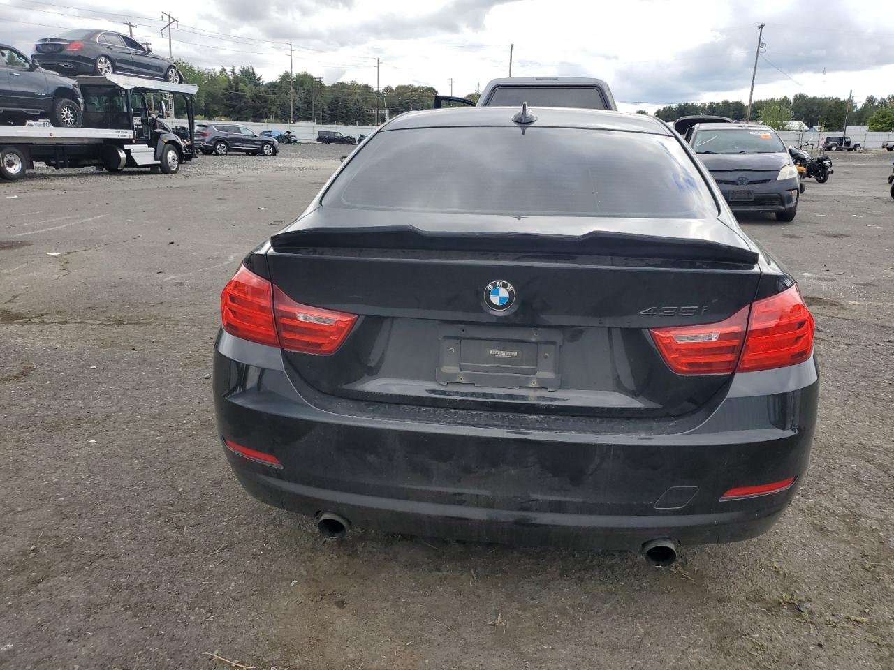 2014 Bmw 435 I Black vin: WBA3R1C52EK190800
