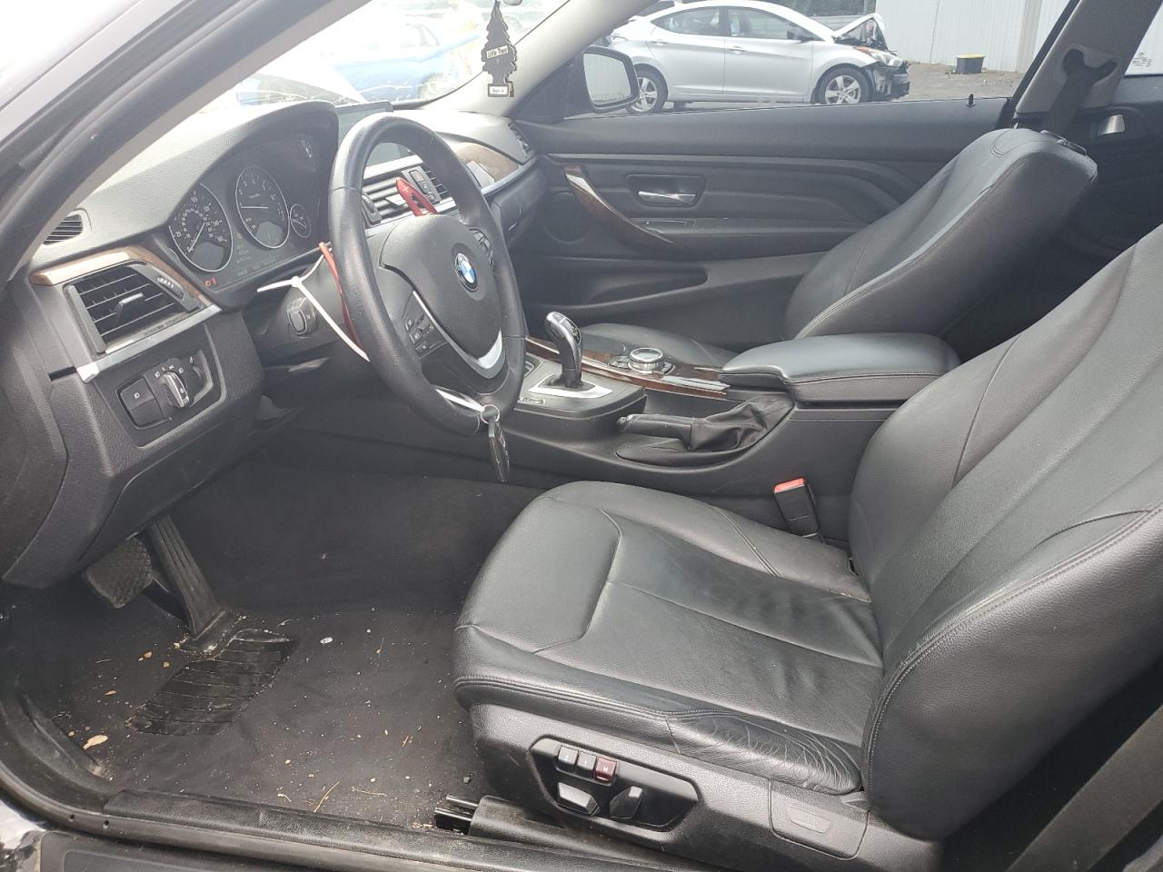 2014 Bmw 435 I Black vin: WBA3R1C52EK190800